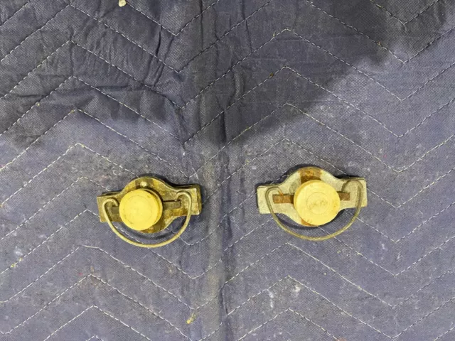 1969 dodge charger REAR REGULATOR SLIDER SET (2) TESTED WORKING, GREAT SHAPE 68