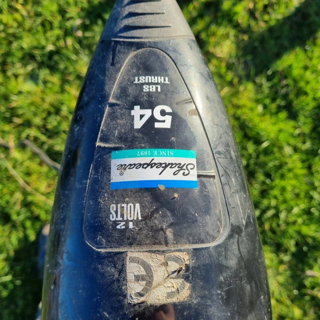 12V ELECTRIC OUTBOARD trolling motor. 'Shakespeare' 54lb thrust £50.00 ...