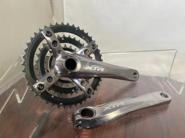 Pédalier FSA Carbone Pro Team Issue - 175mm Triple 22/32/44 - ISIS Drive - Occasion