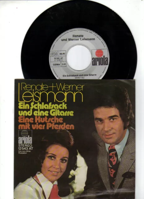 7 " Renate und Werner Leismann    -    Ein Schlafsack und eine Gitarre