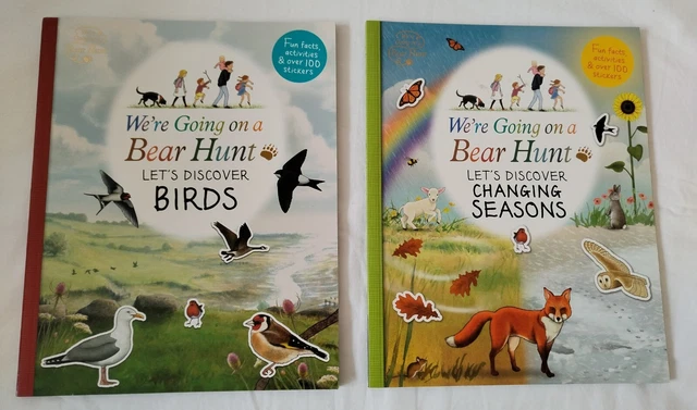 WE'RE GOING ON A Bear Hunt Let's Discover Lot de 2 livres oiseaux ...