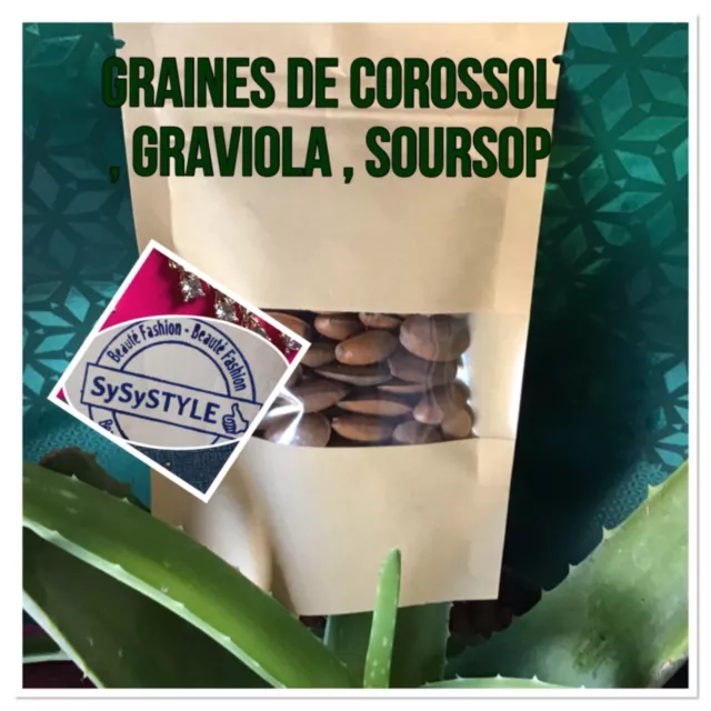 graines de graviola corossol,jardinage, plantes médicinale  100g