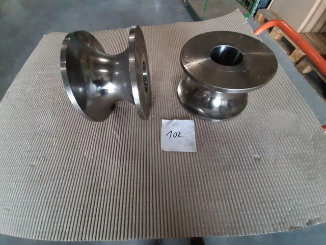 2 ROLLEN FÜR Rohrbiegemaschine für 120mm Rohr Rollen für Biegemaschine ...