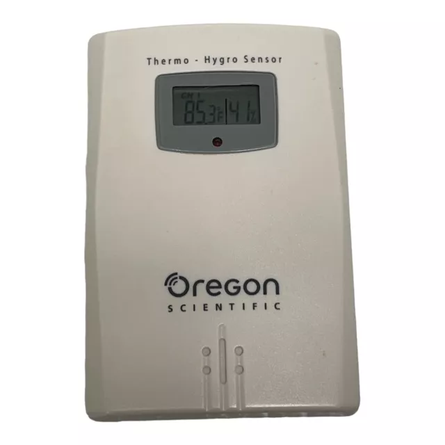 Oregon Scientific Thermo Sensor Temperature Humidity & RAR681 Weather  Station