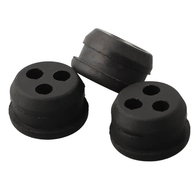 Lot De 2 œillets De Réservoir Carburant Pour CanAm Outlander Traxter SkiDoo 570045500 - Caoutchouc Noir - 25x14x9 Mm