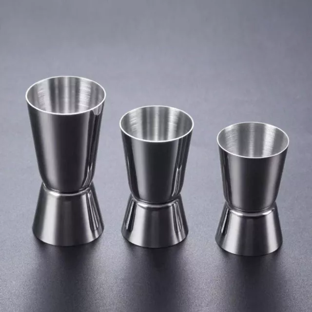 Mesure Tasse Barre Vin Set Cocktail Shaker Double T��te Design Acier Inoxydable