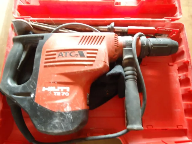 Hilti Te 70-ATC Martillo Taladro Cincelador Hammer Caja Sds Avr