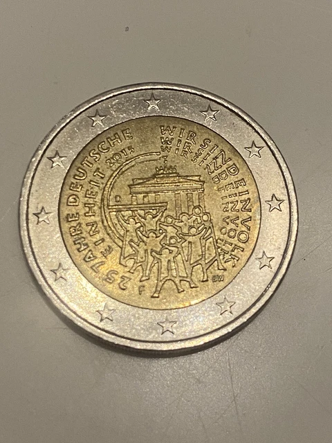 2 Euro Münze 25 Jahre Deutsche Einheit 2015 Wert 2 EURO MÜNZE 25 Jahre Deutsche Einheit 2015 EUR 2.300,00 - PicClick DE