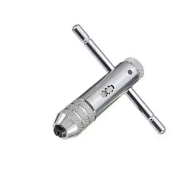 Ratchet Tap Wrench Reversible T Bar Handle M3-M8  M5-M12 (2Pc) for Tap & Die Set 2