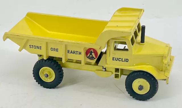 Euclid, camion tombereau de carrière, échelle 1/43, Dinky Supertoys 965