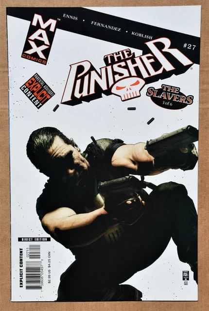 2006 The Punisher #27   The Slavers Part 3 of 6   MAX Comics  DIRECT EDITION