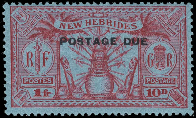 New Hebrides Scott J1 Gibbons D1-D5 Mint Set of Stamps