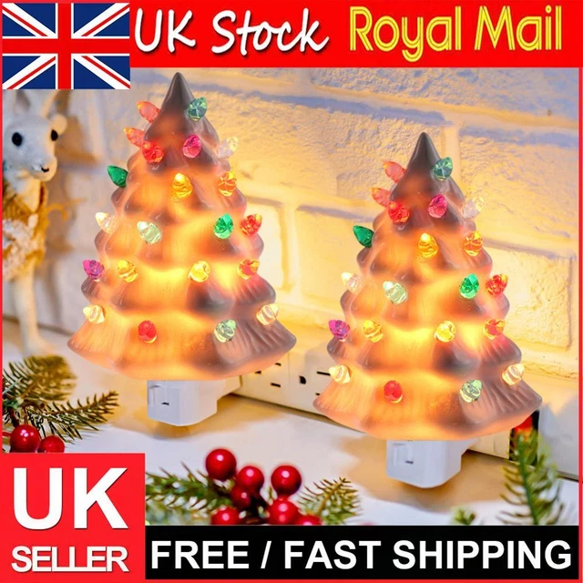 CHRISTMAS DECORATIVE TREE Plug in Decorative Tree Light Resin for ...