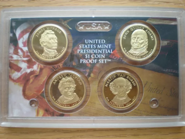 United States Mint Presidential $1 Coin Proof Set - 2008 - No Box or COA - NIP