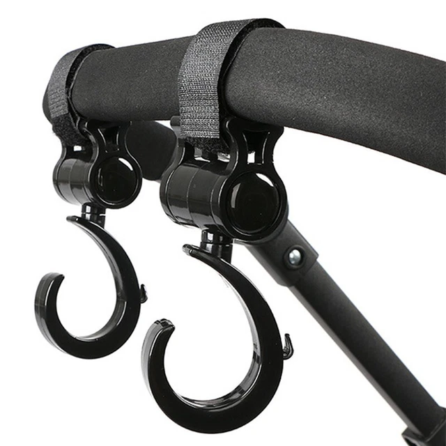 2PCS Multi-Purpose Pram Hook Baby Stroller Accessories for Convenient Shopping