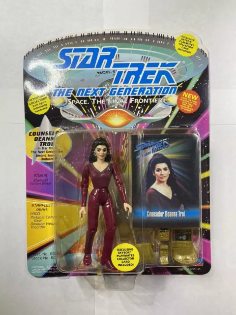 Star Trek The Next Generation Counselor Deanna Troi Playmates Action Figure 1993