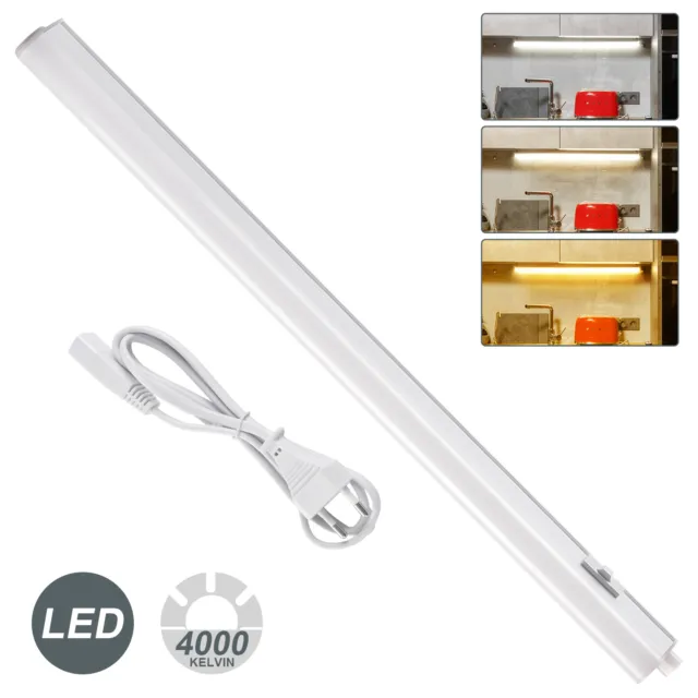 Unterbauleuchte LED Lichtleiste Küche Lampe Beleuchtung Schrank-Leuchte 230V
