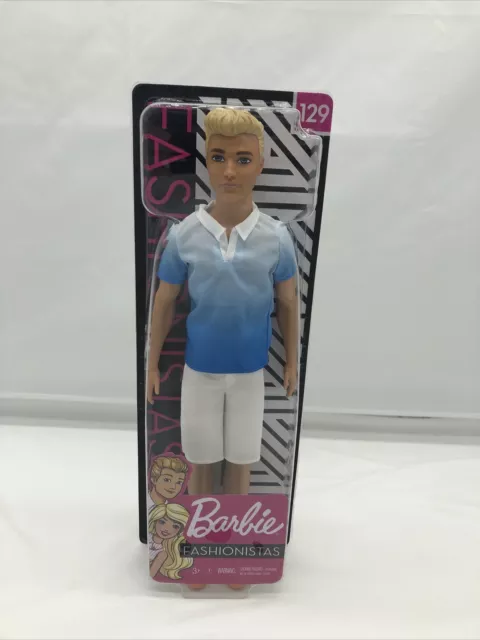 Barbie ken online fashionista blue ombre