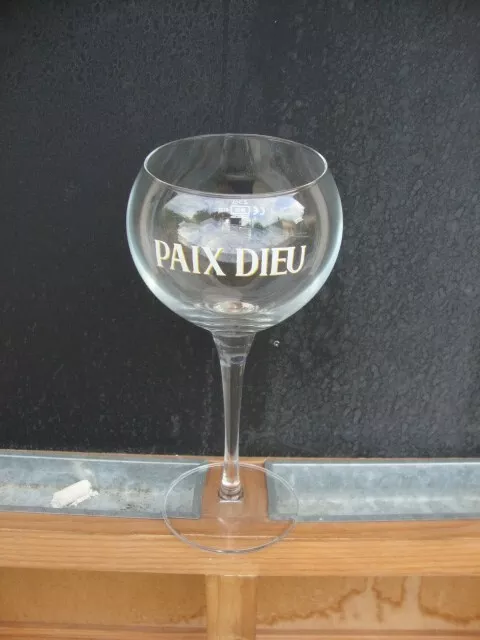 verre bière PAIX DIEU 25 cl , neuf