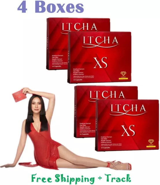 4 X ITCHA XS Dietary Supplement Weight Control 10 Caps