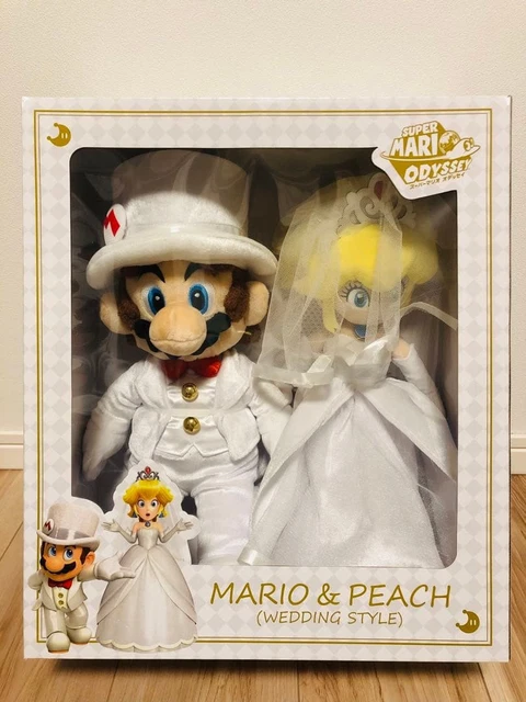 BRAND NEW, UNOPENED] Super Mario Odyssey Mario Peach Wedding Set