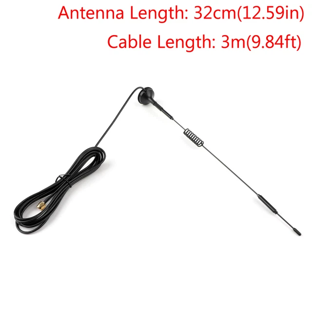 7dBi 4G LTE Antenna 3m Cable SMA Male Magnetic Base Wireless Signal Booster AUS 2