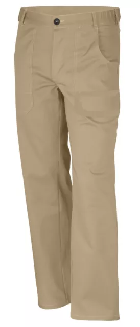 ABVERKAUF Bundhose beige 250g Baumwolle Mechaniker Arbeitshose Sonderpreis