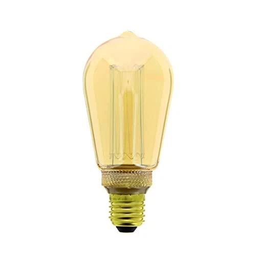 XANLITE AMPOULE LED E27 Vintage Hologramme Ampoule Edison E27 Verre