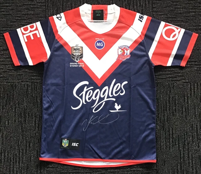 SYDNEY ROOSTERS JERSEY Signed By 20 From 2023 Squad Will Come With Its Own C.o.a EUR 252,84 