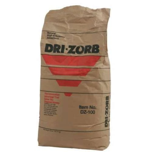 Brady SPC Dri-Zorb Granular Absorbents, Absorbs 8.5 gal - 1 BG (655-DZ-100)
