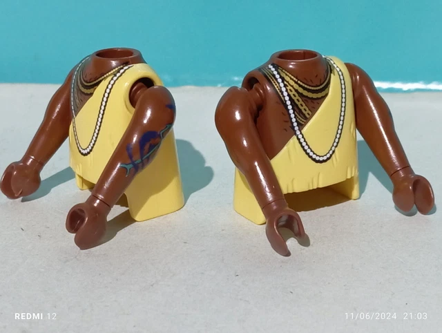 Pièces Détachées PLAYMOBIL Indiens / Native Americans - Corps Et Bras, Western, Occasion