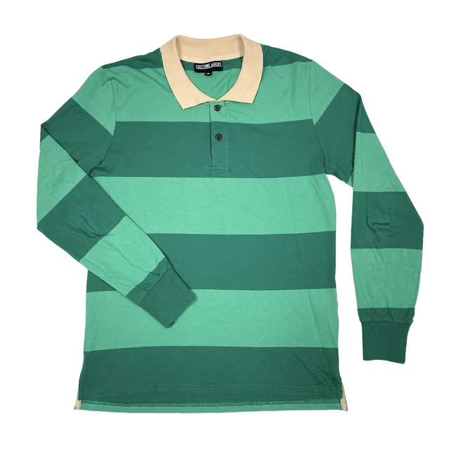 Blues Clues Shirt Mens Size Medium Green Host Steve TV Costume Cosplay Novelty
