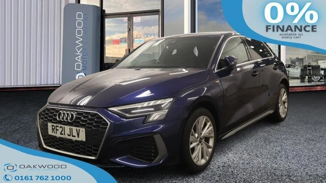 2021 Audi A3 1.4 TFSIe 40 S line Sportback 5dr Petrol Plug-in Hybrid S Tronic Eu