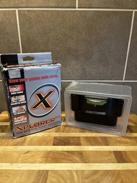 VERY RARE N64 - Nintendo 64 - N64 XPlorer Ultimate Cheat Cartridge PAL BOXED