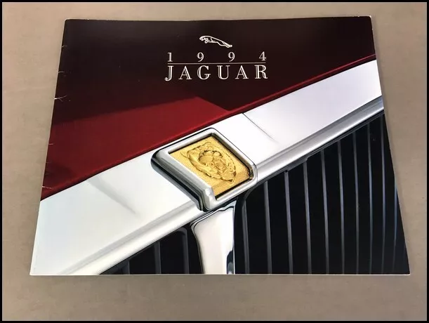 1994 Jaguar 28-page BIG SIZE Original Car Sales Brochure Catalog - XJS XJ6 XJ12