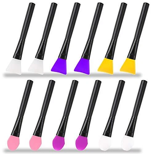 12 Pcs Silicone Magic Brushes Epoxy Resin Applicator Sticks for DIY Painting ...