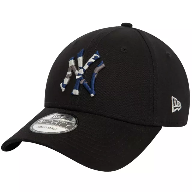 Cap Herren, New Era League Essentials 39THIRTY New York Yankees Cap, Schwarz