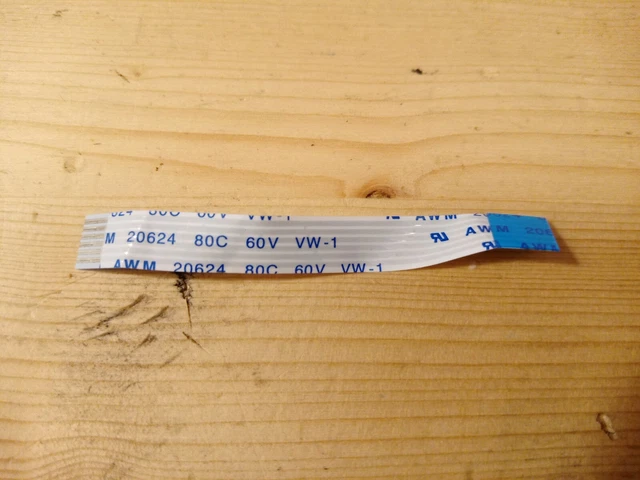 NAPPE AWM 20624 80C 60V VW-1 / 4 pins / 60mm x 5mm / Non Inversée EUR 9,99 - FR