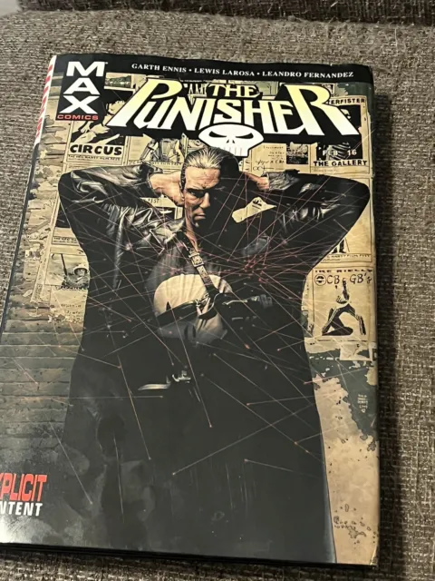 The Punisher Vol 1 Marvel Max Hardcover HC Garth Ennis