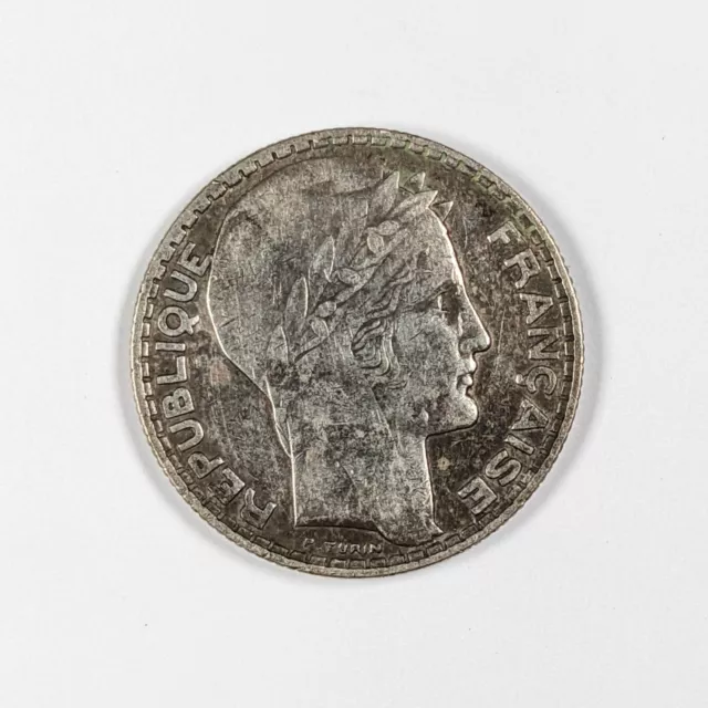 1929 France Silver 10 Francs