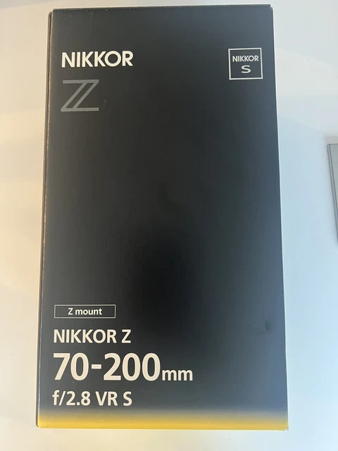 Nikon NIKKOR Z 70-200mm F/2.8 VR S Lens - Black - Brand New