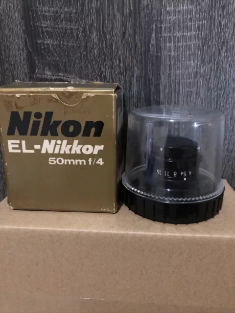 Lente de ampliación NIKON EL- NIKKOR 50 mm f4,0
