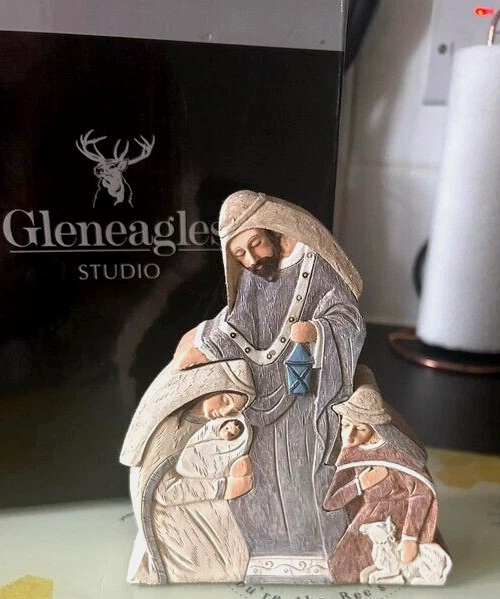 GLENEAGLES CHRISTMAS NATIVITY, Scene, Mary, Joseph & Baby Jesus