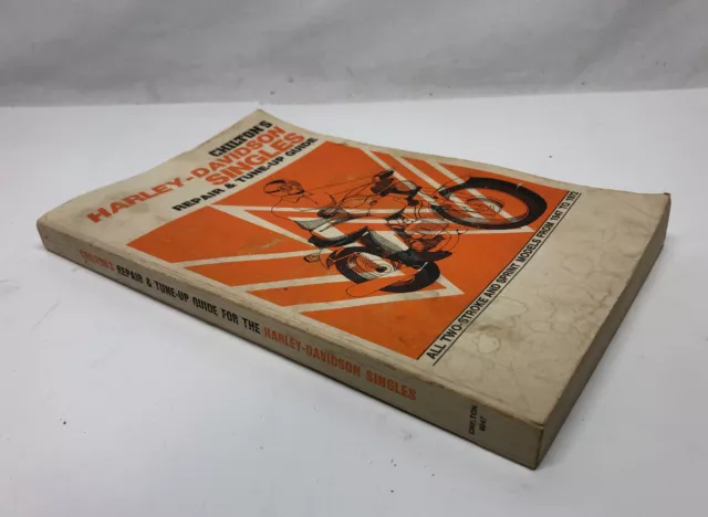 Chilton's Harley-Davidson Singles Repair  Tune Up Guide 6047 Models 1947-1972 3