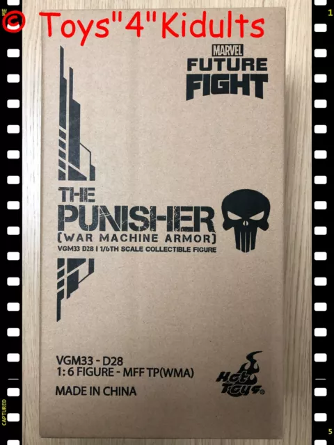 Hot Toys VGM33D28 Marvel Future Fight The Punisher (War Machine Armor Version)