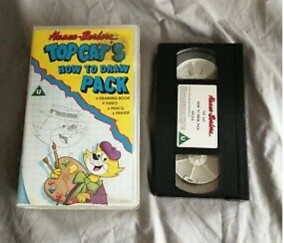 VHS TOPCAT'S HOW To Draw Pack Tape Only!! £9.99 PicClick UK