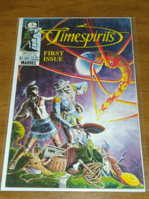 Timespirits #1 Oct. 1984 Epic Comics Marvel