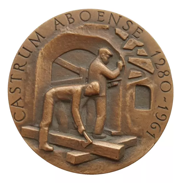 Finland - J. Vikainen bronze medal - Clipeus Urbis 56 mm, 91 gr