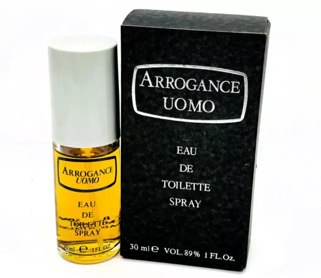 ARROGANCE UOMO POUR HOMME 30 ml Edt Spray VINTAGE PROFUMO MEN 1 EDITION