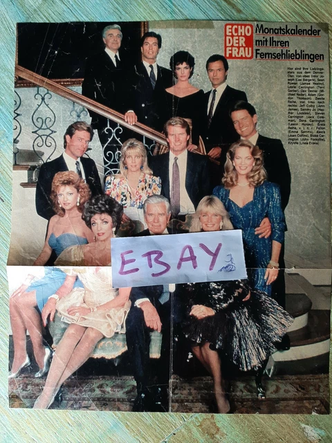 DYNASTY DER DENVER-CLAN POSTER| Joan Collins John Forsythe Linda Evans ...